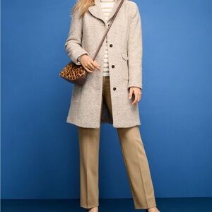 TALBOTS SOUTHAMPTON TAILORED STRETCH STRAIGHT LEG PANTS